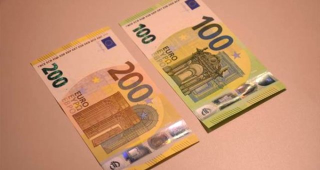 Yeni 100 Ve 200 Euroluk Banknotlar Tedavülde