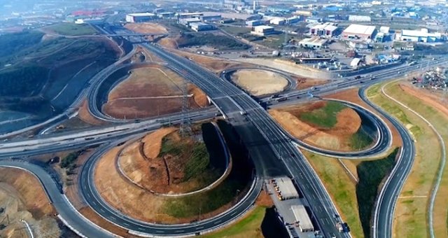 Kuzey Marmara Otoyolu'nun Bazı Kesimleri Bugün Trafiğe Açılıyor