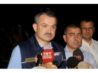 Bakan Pakdemirli: “Yangında Mahsur Kalan 5 Personelin Sağlık Durumu İyi”