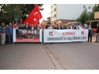 15 Temmuz’da 3 Şehidi Olan Cide’de Demokrasi Nöbeti Sabaha Kadar Sürdü