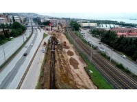 Kuruçeşme Tramvay Hattında Yeni Menfezin İnşasına Başlandı
