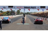 Kepez Drag Yarışları Son Gününde Nefesleri Kesti
