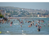 Tekirdağ Plajlarında Adım Atılacak Yer Kalmadı