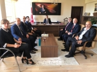 Datüb Heyeti Üzümlü Kaymakamı Yılmaz’a Başarılar Diledi