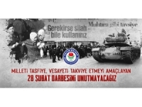 Başkan Yıldız: “28 Şubat’ta Öz Değerlere, İnanç, Varlık Ve Hayatiyetine Kast Edilmek İstendi”