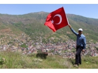 Başkan Saklı, Efkar Dağı’nda Bayrak Açtı