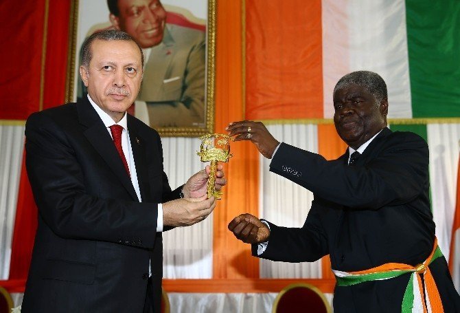 Fildişi Sahili'nden Erdoğan’a Altın Anahtar