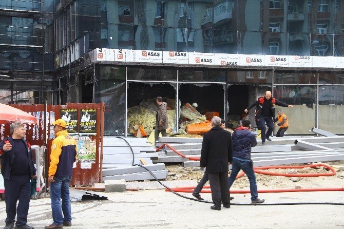 Samsun’da Hastanede Çıkan Yangın Korkuttu