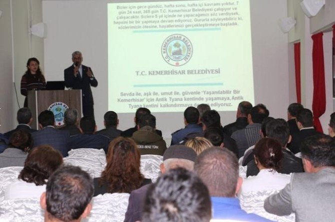 Kemerhisar Belediye Başkanı Beytullah Kirazcı;
