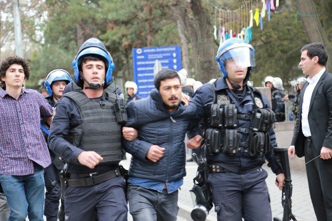 Ankara Üniversitesi'nde Çıkan Gerginlik Sonucu 13 Gözaltı