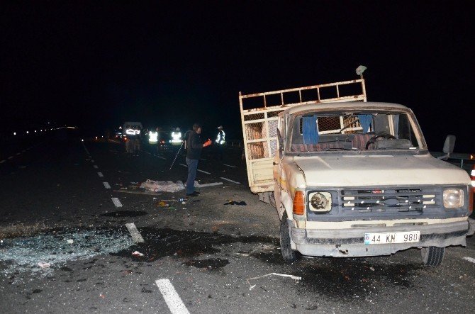 Malatya-Elazığ Karayolunda Trafik Kazası: 1 Ölü, 4 Yaralı