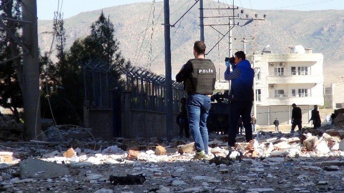Kızıltepe'deki Bombalı Saldırının Etkileri Görüntülerde