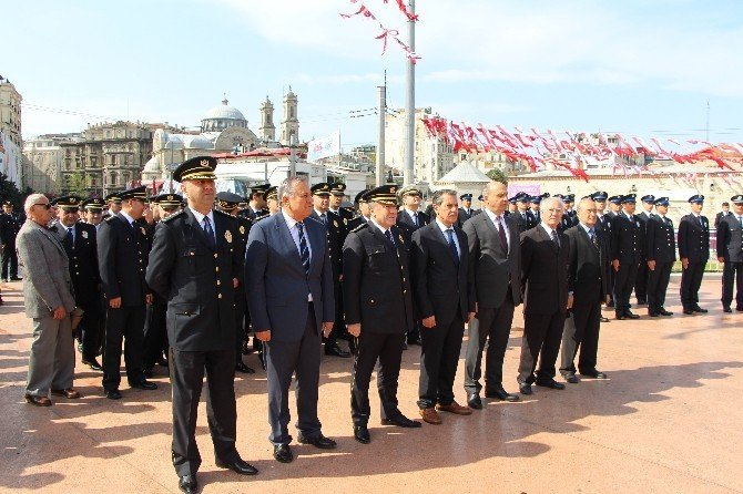 Taksim'de Türk Polis Teşkilatı’nın Kuruluşu Kutlandı