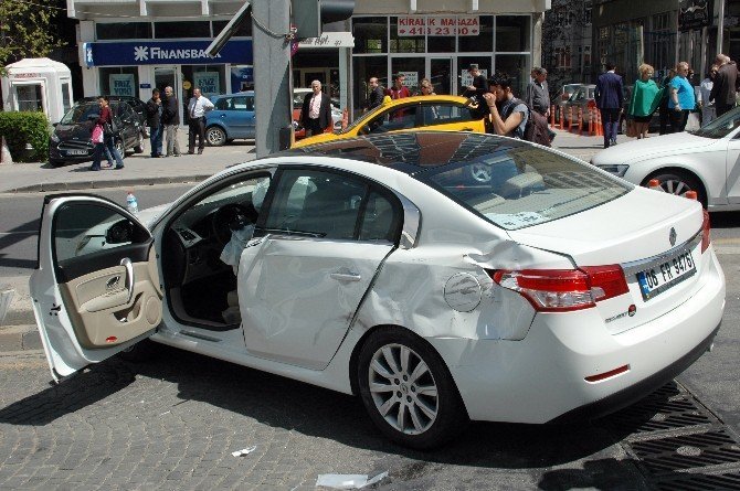 Başkent'te Kaza: 1 Yaralı