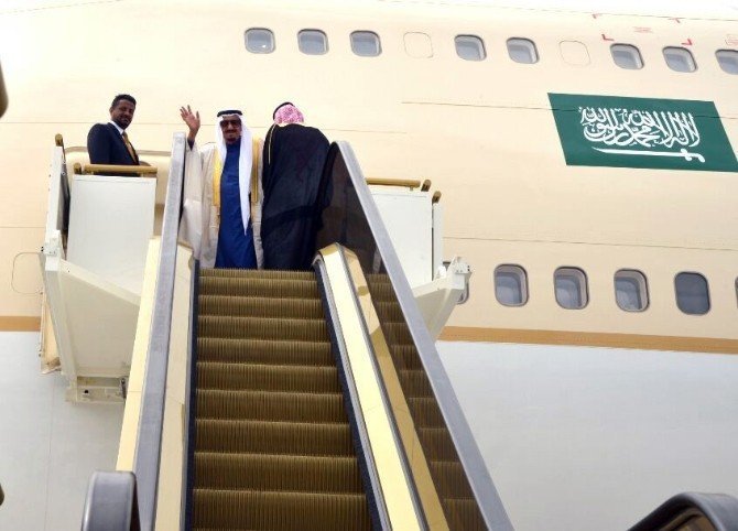 Suudi Kral Türkiye'den Ayrıldı