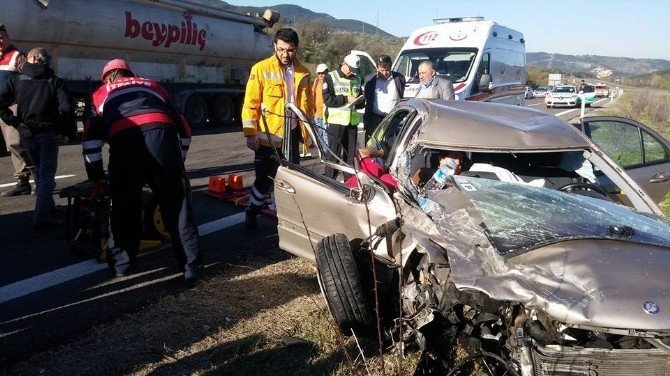 Bolu’da Kaza: 2 Yaralı