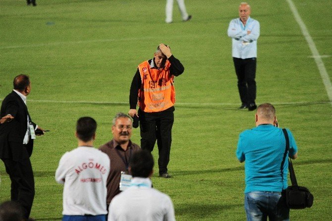 Adana'da Maç Sonrası Uçan Tekme