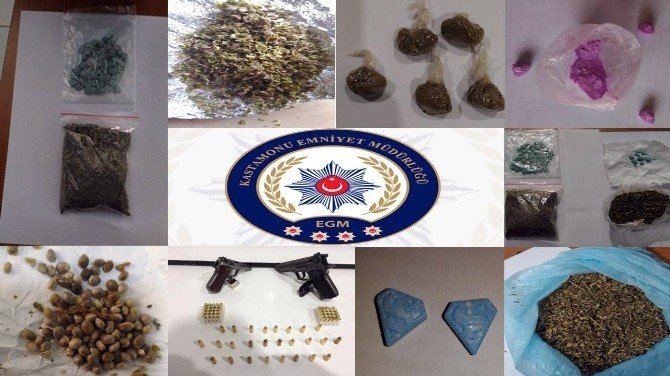 Kastamonu’da Uyuşturucu Operasyonunda 38 Kişiye Gözaltı