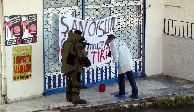 İstanbul'da Şüpheli Paket Alarma Geçirdi