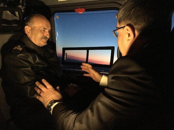 Müezzinoğlu Gece Görüşlü Ambulans Helikopterlerin Tanıtımını Yaptı