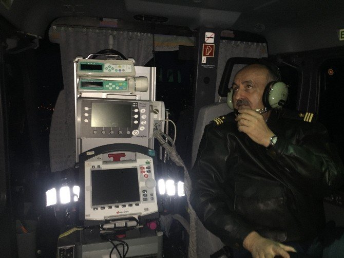 Müezzinoğlu Gece Görüşlü Ambulans Helikopterlerin Tanıtımını Yaptı