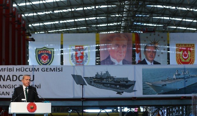 Amiral Gemisinin İnşasına Başlandı