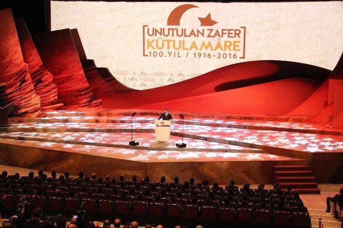 Davutoğlu Kutü'l-Amare Zaferinin 100.Yıl Kutlama Töreninde