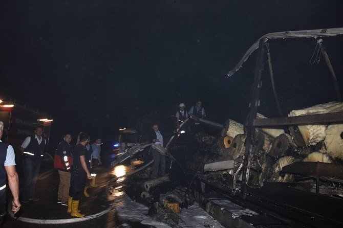 Mersin'de Feci Kaza 1 Ölü, 3 Yaralı