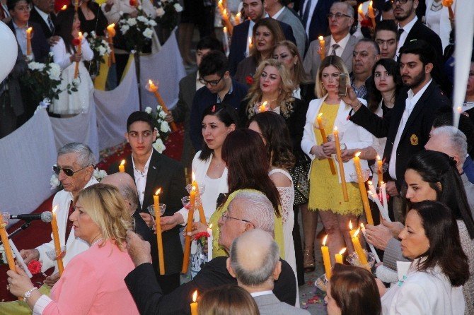 Hatay Ortodoks Klisesinde Paskalya Bayramı Kutlandı
