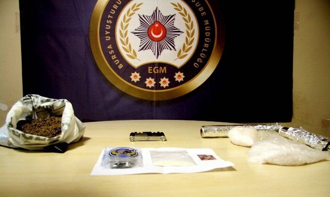 Bursa’da Uyuşturucuya Yönelik 3 Farklı Operasyon