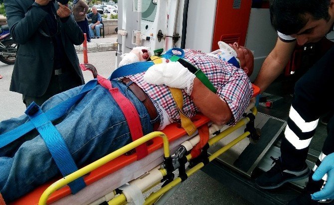 Aksaray'da Kamyonet Kazası: 1 Yaralı