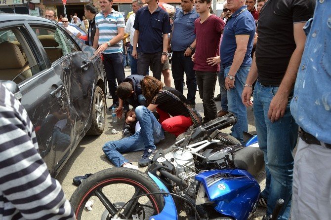 Balıkesir'de Kaza: 2 Yaralı