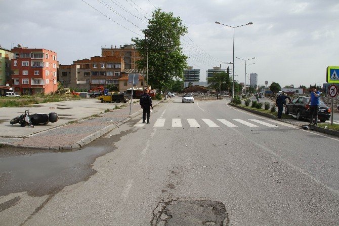 Samsun’da Cezaevi Kavşağında Kaza: 1 Yaralı