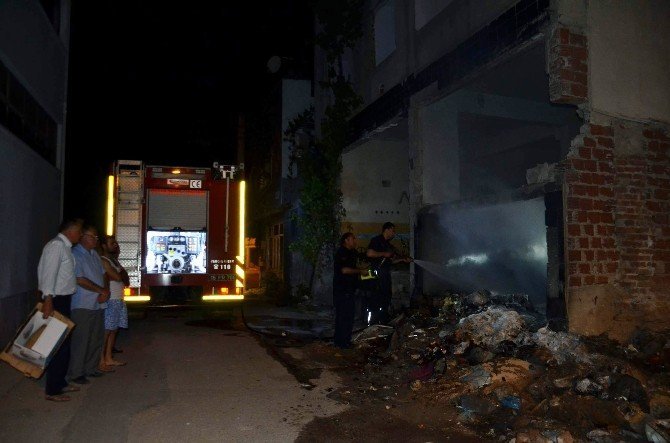 Bursa'da Korkutan Yangın