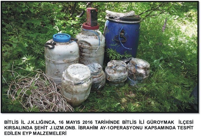 Bitlis’te 600 Kilo Bomba Yakalandı