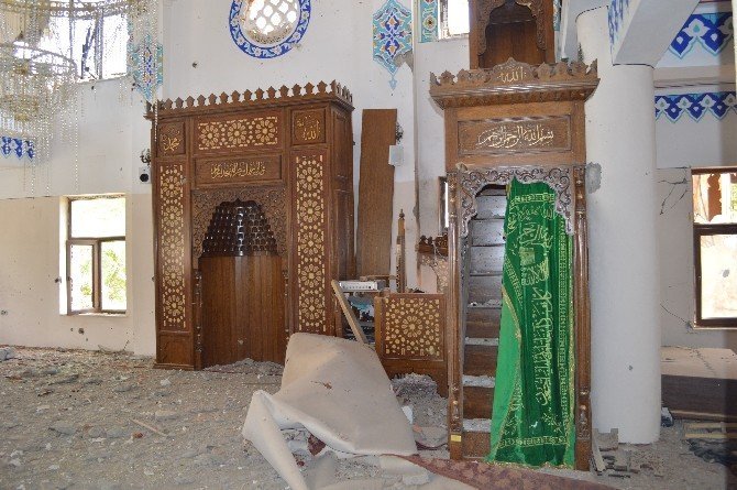 Şırnak’ta Hainler Camileri Tahrip Etti