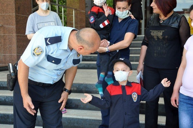 Lösemili Onur’un Hayali Gerçek Oldu