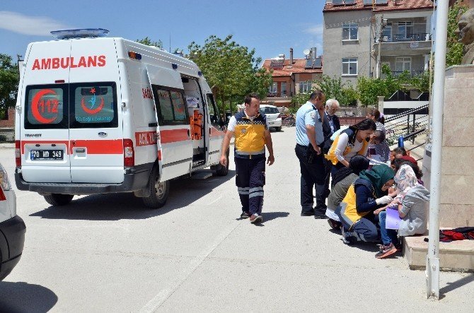 Karaman'da Bir Ortaokulda 13 Öğrenci Zehirlendi