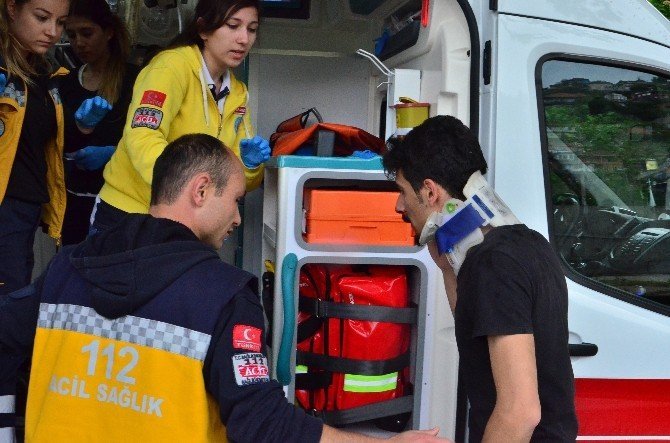 Zonguldak'ta Kaza: 2 Yaralı