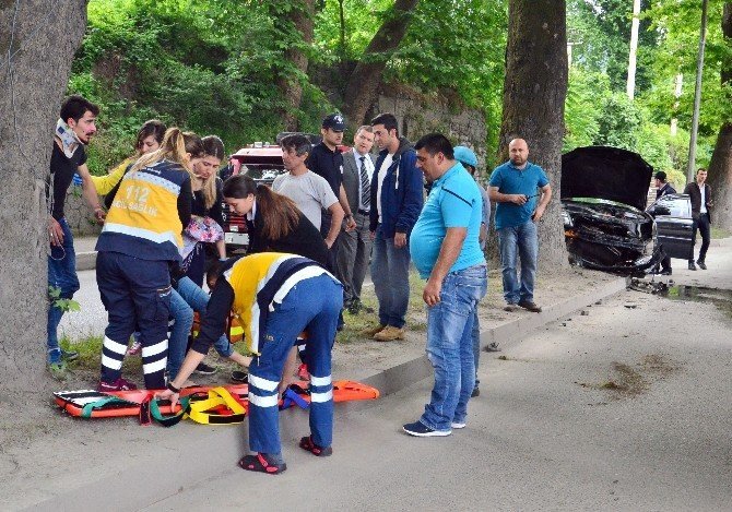 Zonguldak'ta Kaza: 2 Yaralı