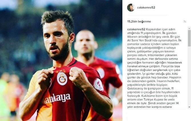 Emre Çolak'tan Galatasaray Açıklaması