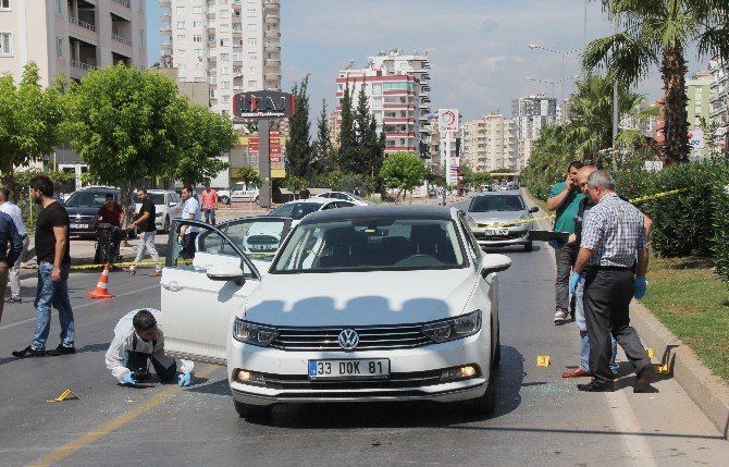 Mersin'de İş Adamına Trafikte İnfaz