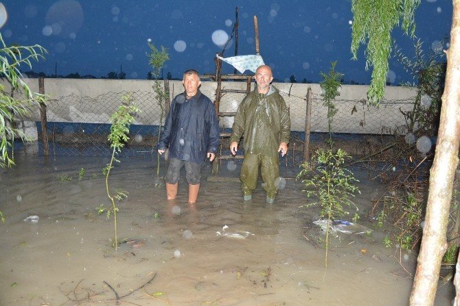Samsun'da Vatandaşlar Yağış Sebebiyle Yardım İstedi