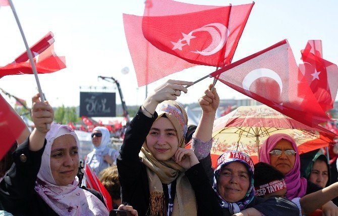 İstanbul'un Fethi'nin 563.Yılı İçin Yüzbinler Yenikapı'da