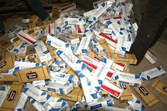 Midyat’ta Operasyon: 125 Bin Kaçak Sigara Paketi Ele Geçirildi