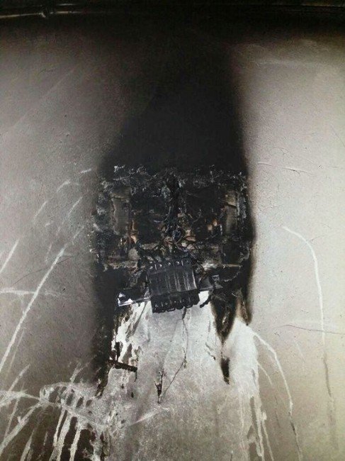 Fatsa'da Bir Evde Yangın Çıktı