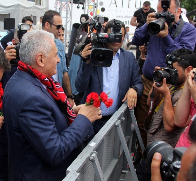 Binali Yıldırım Erzincan'da Toplu Açılış Törenine Katıldı