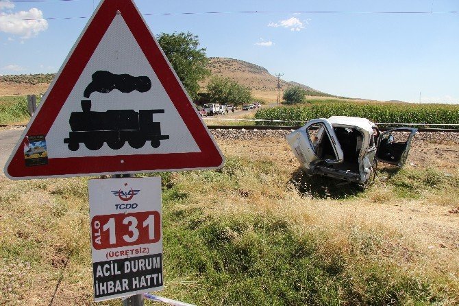Kahramanmaraş'ta Tren Kazası 3 ölü, 5 yaralı