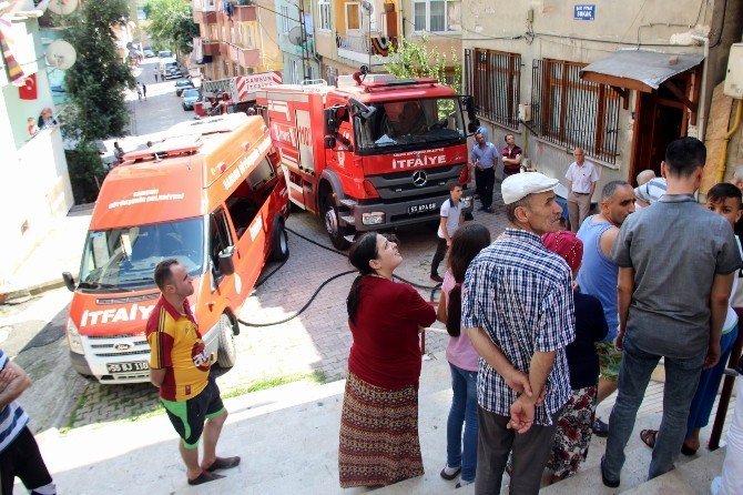 Samsun'da Yangın Paniği