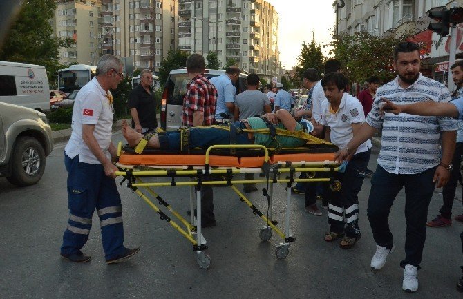 Samsun'da Kaza: 1 yaralı